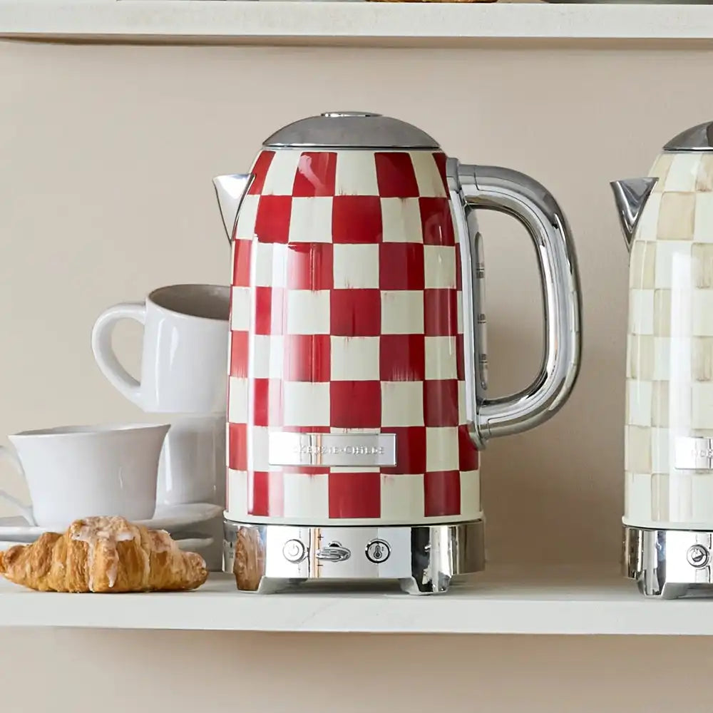 Emerald Check Electric Kettle