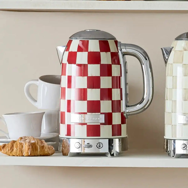 Emerald Check Electric Kettle