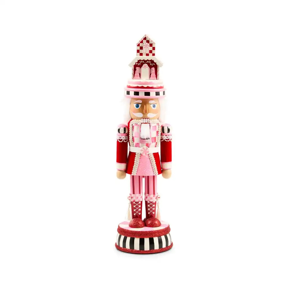 Ruby Red Wood Nutcracker Main image