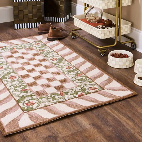 Mocha Check 8' x 10' Rug