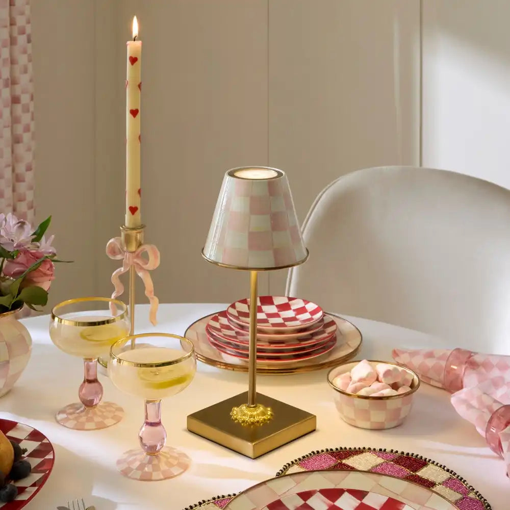 Sophisticheck LED Rechargeable Cafe Table Lamp