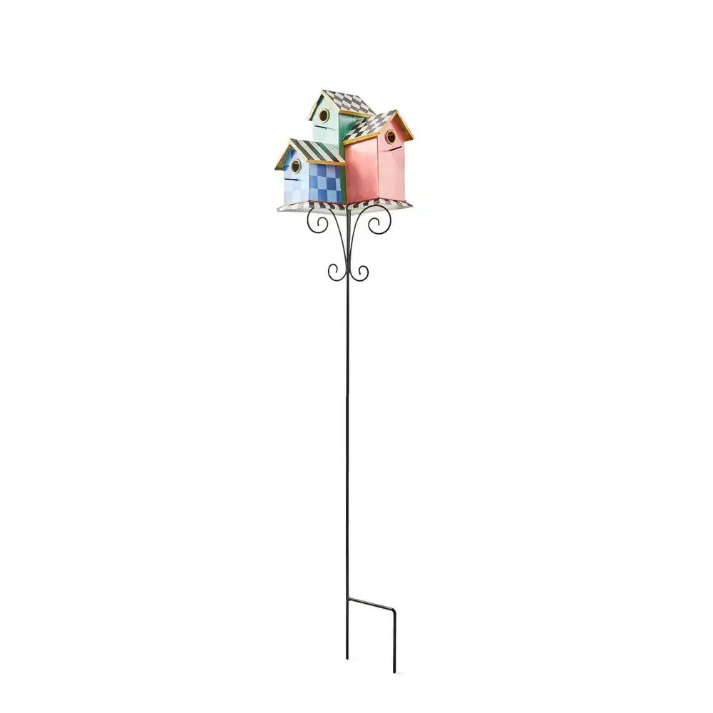 Birdhouse Condo Garden Stake Main image