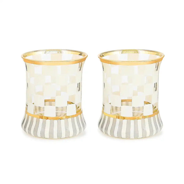 Carnival White Highball Glass, Set of 2