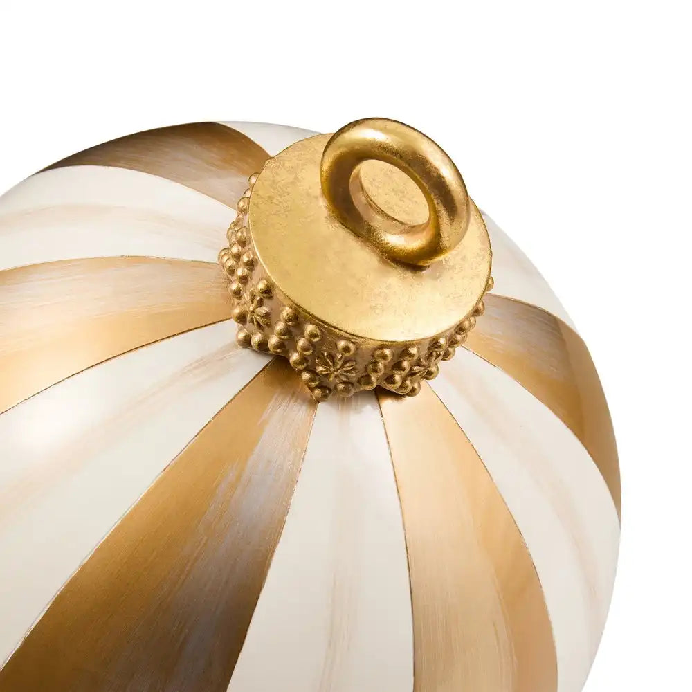 Red Stripe Medium Tabletop Ornament