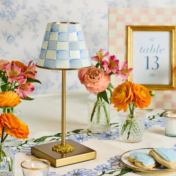 Sophisticheck LED Rechargeable Cafe Table Lamp