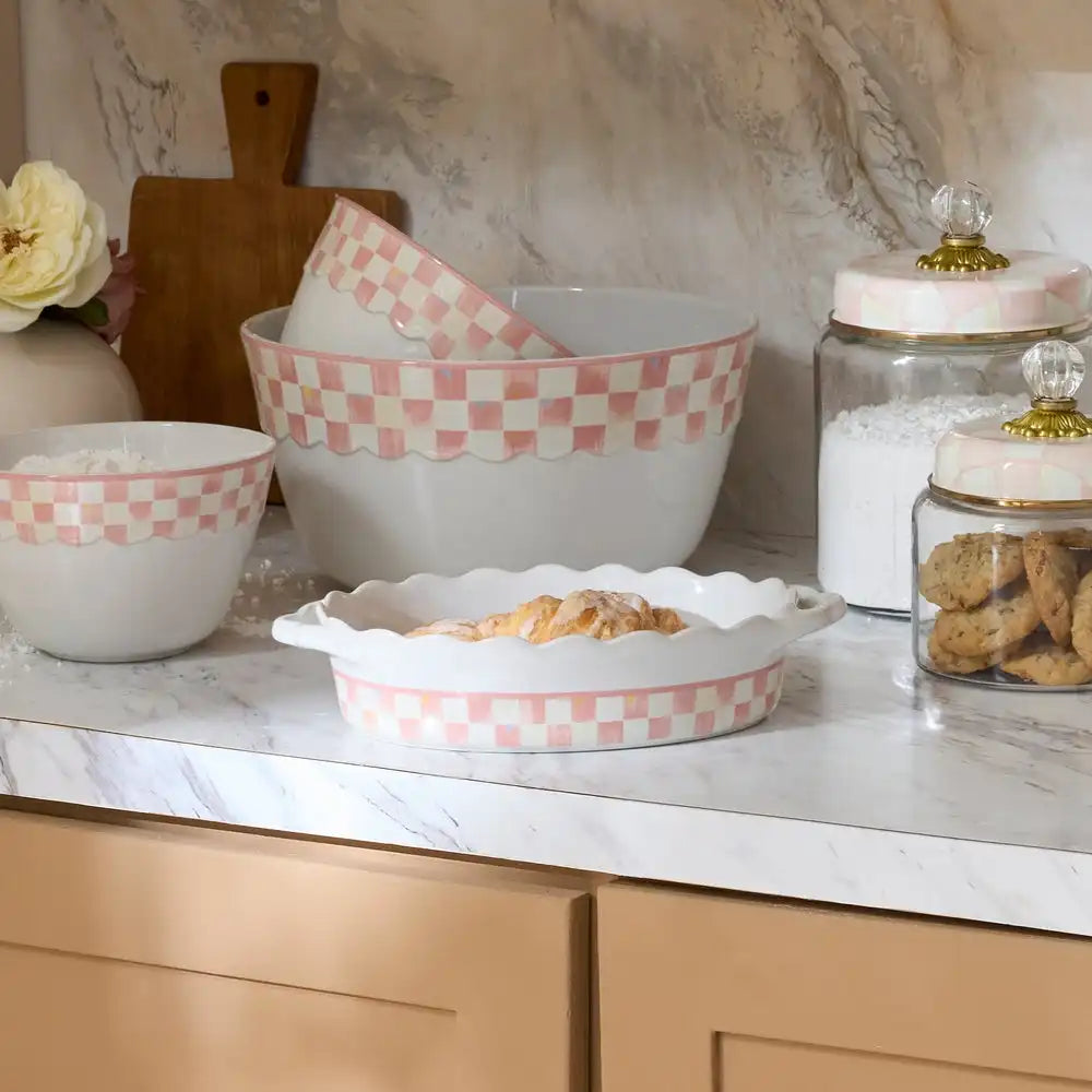 Rosy Check Everyday Large Oval Baker