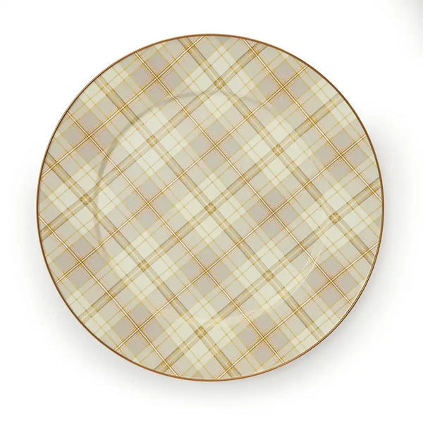 Tartan Violet Serving Platter
