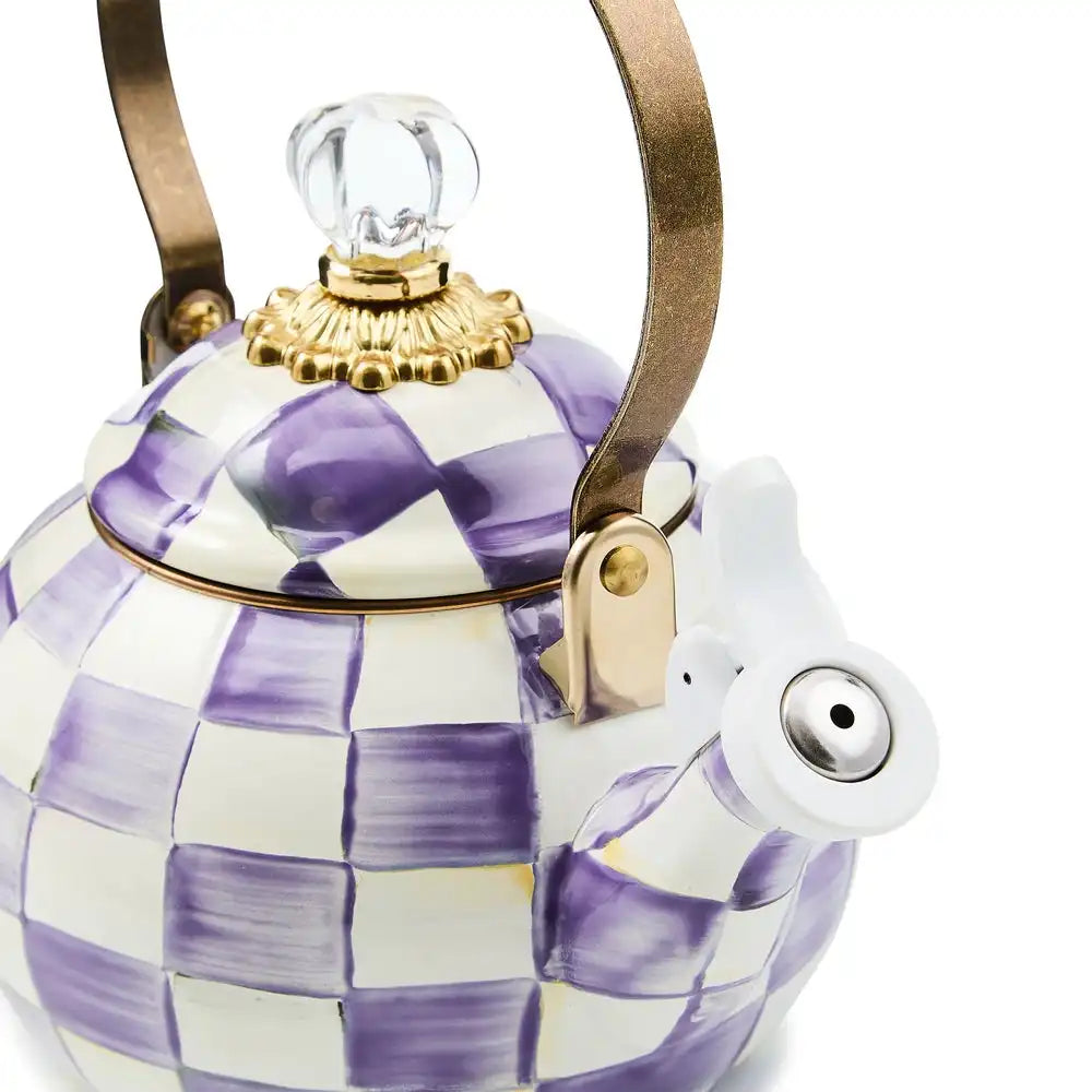 Courtly Check Whistling Tea Kettle