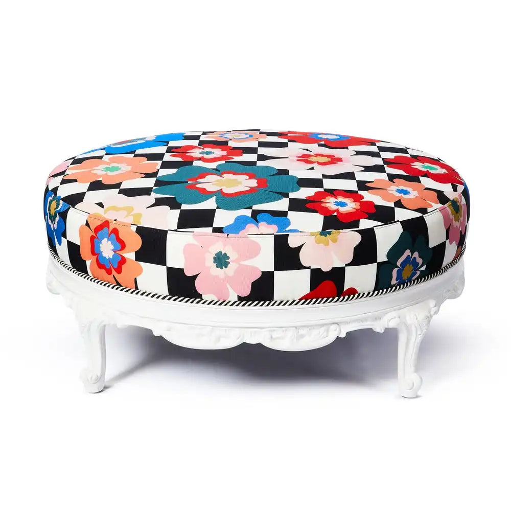 Outdoor Dolce Vita Jumbo Upholstered Ottoman Main image
