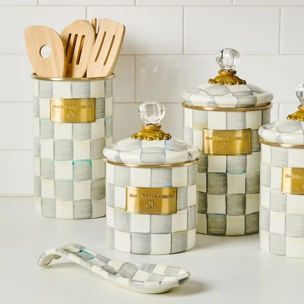 Sterling Check Medium Canister