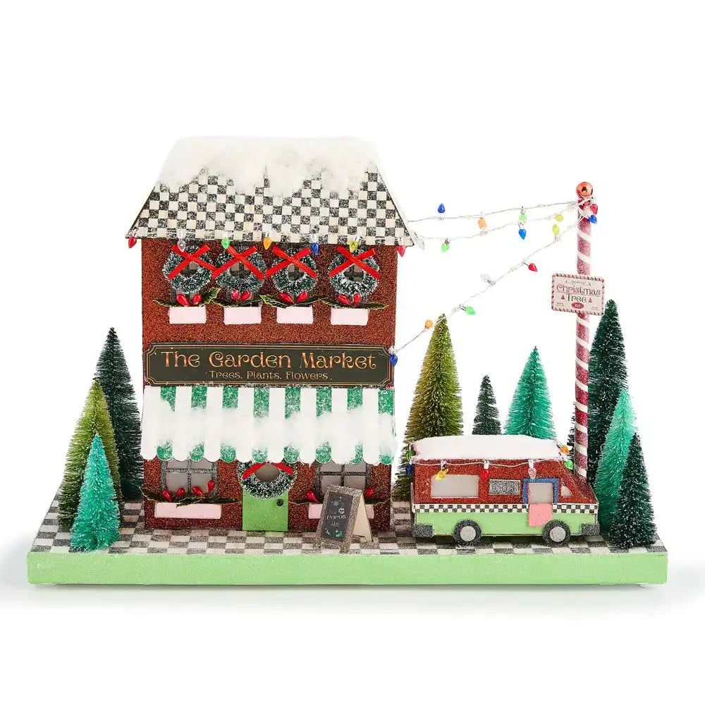 Check It Out Illuminated Garden Market Paper House Main image