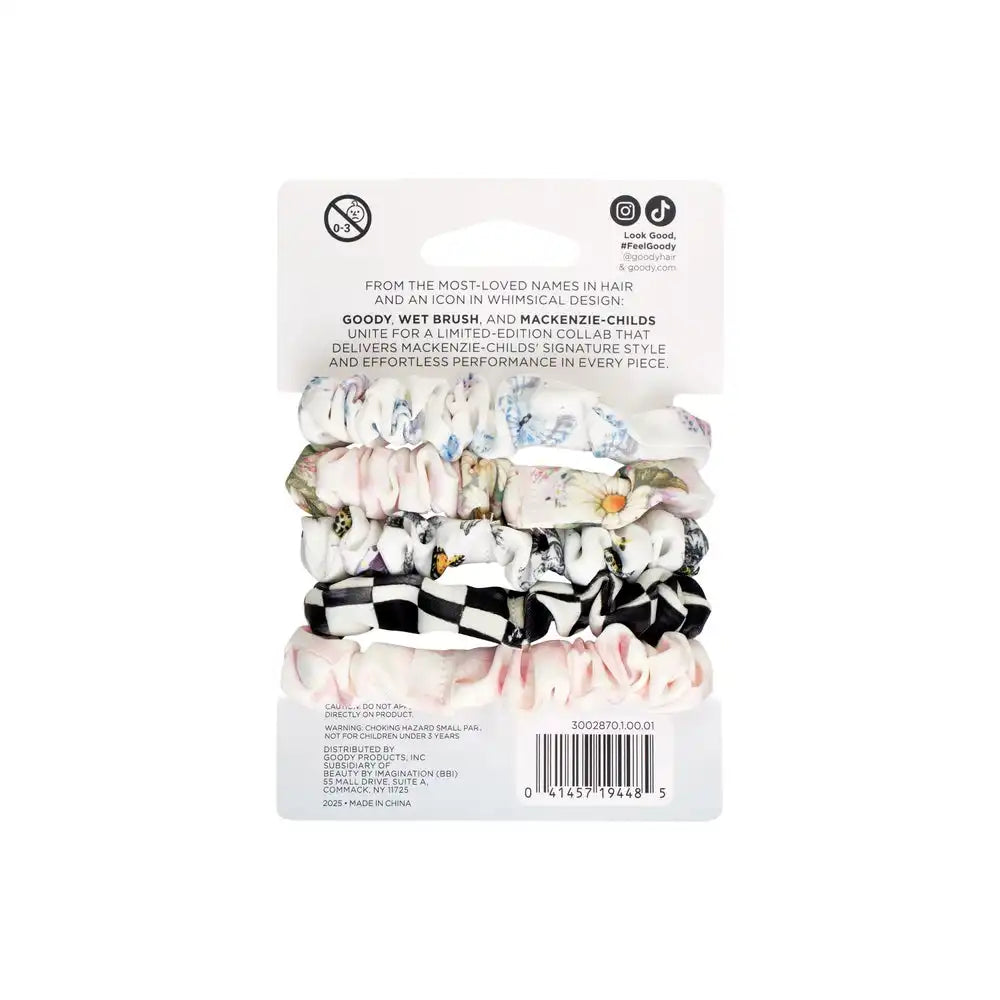 Goody Skinny Satin Scrunchies 5CT
