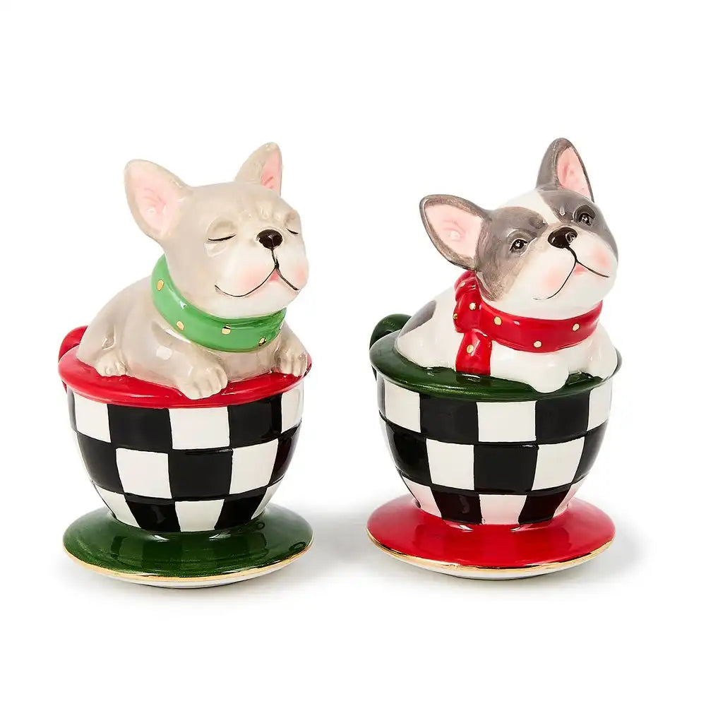 Check It Out French Bulldog Salt & Pepper Set Main image