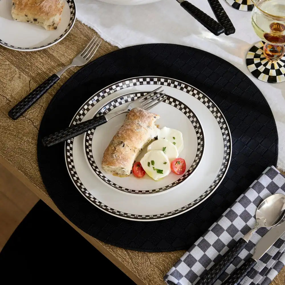 Courtly Check Everyday Small Plates, Set of 4