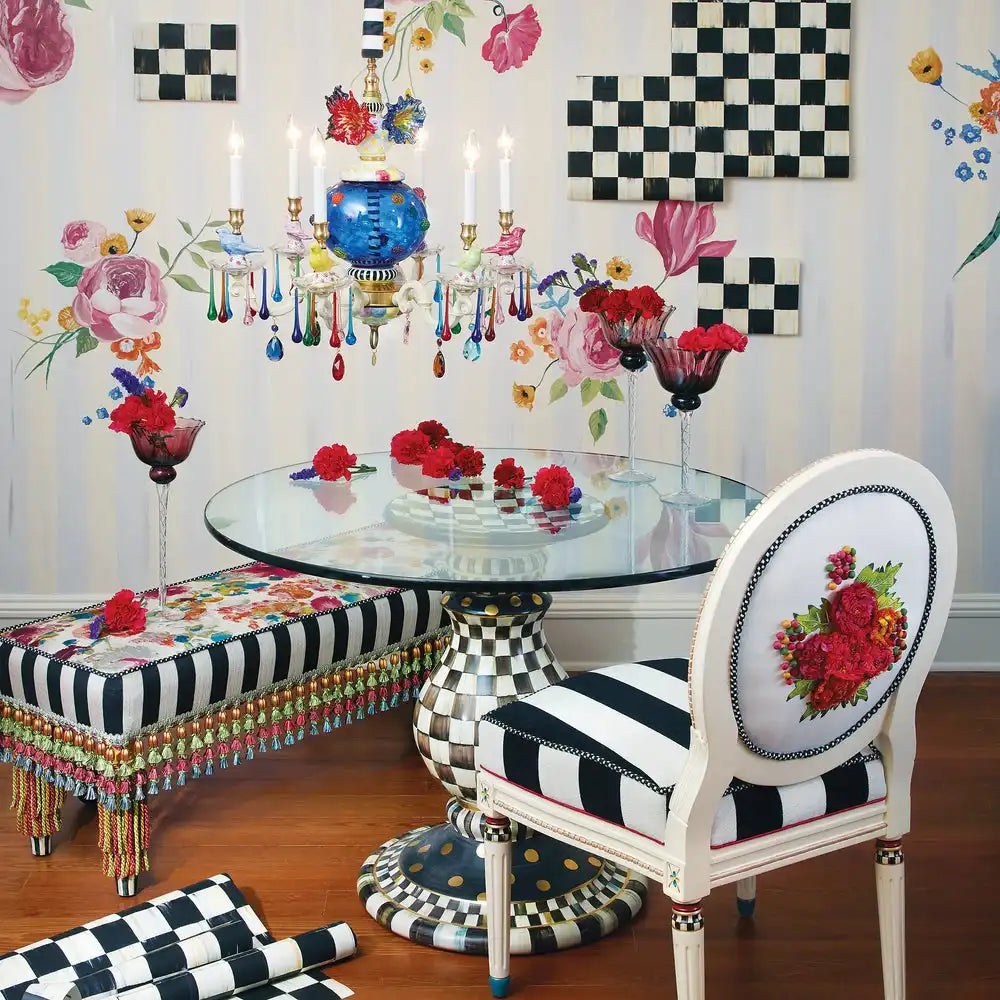 Courtly Check Wallpaper