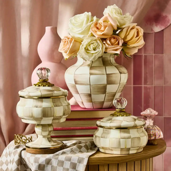 Courtly Check Curiosity Pot