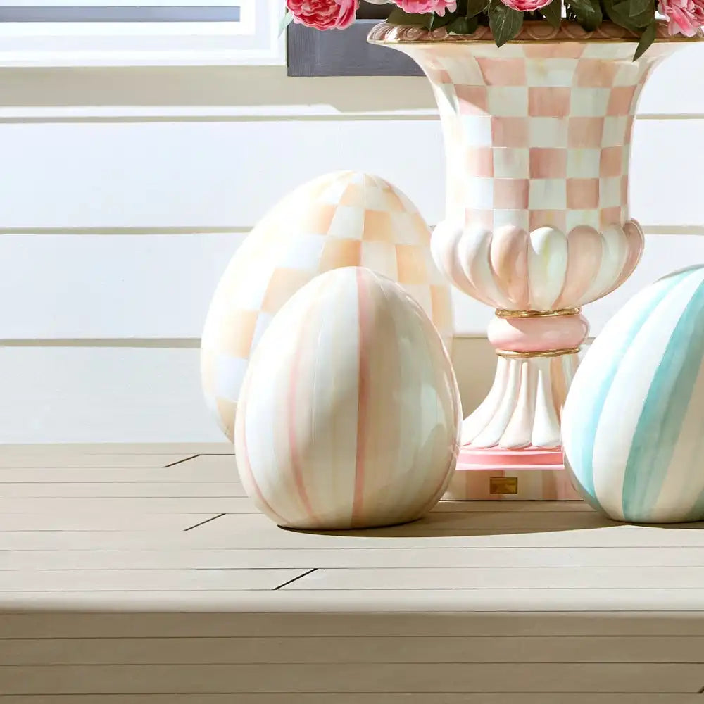Courtly Stripe Medium Egg
