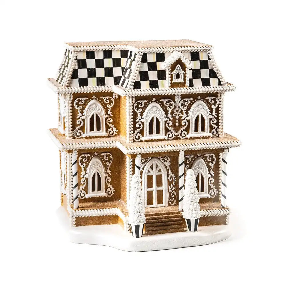 Gingerbread Illuminated House