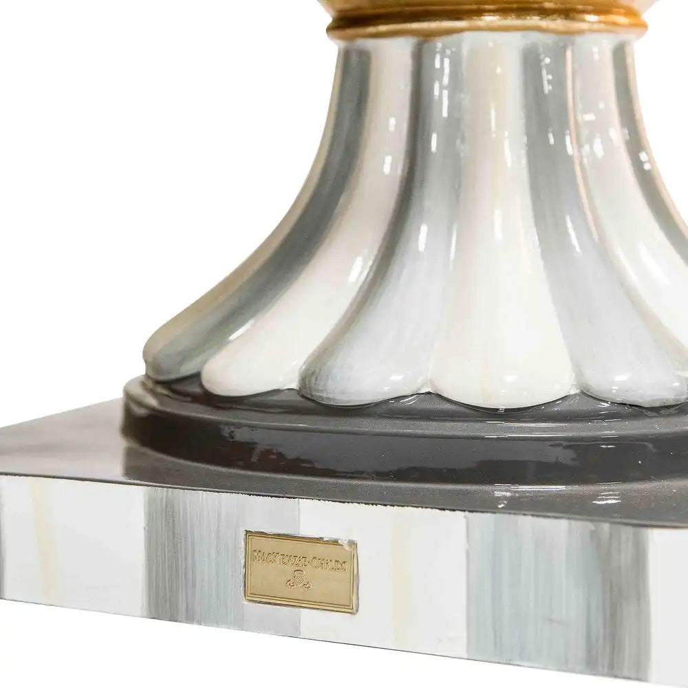Courtly Stripe Urn