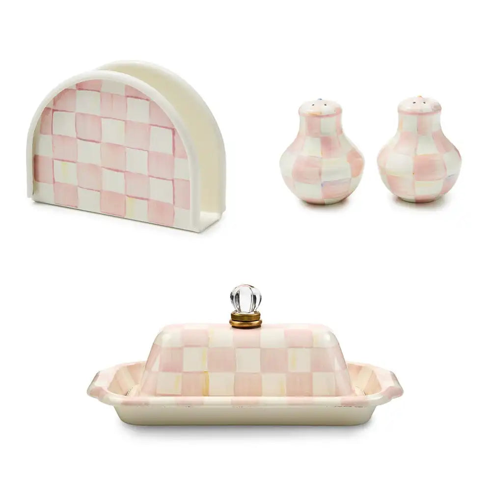 Rosy Check 3pc Tabletop Essentials Set Main image