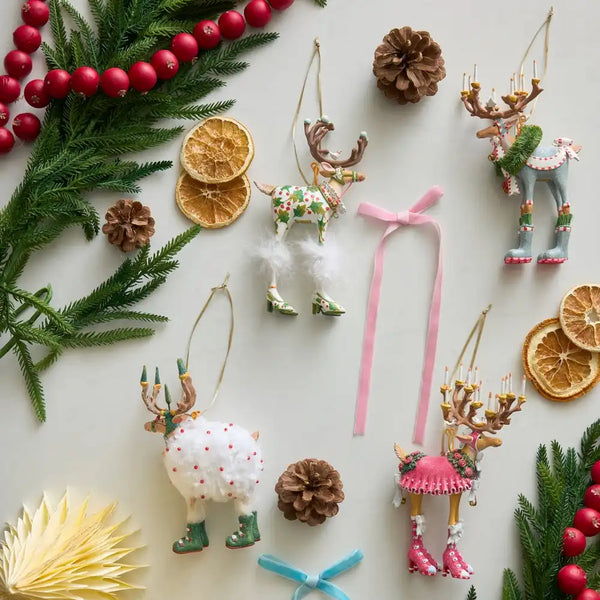 Patience Brewster Dash Away Vixen Reindeer Ornament