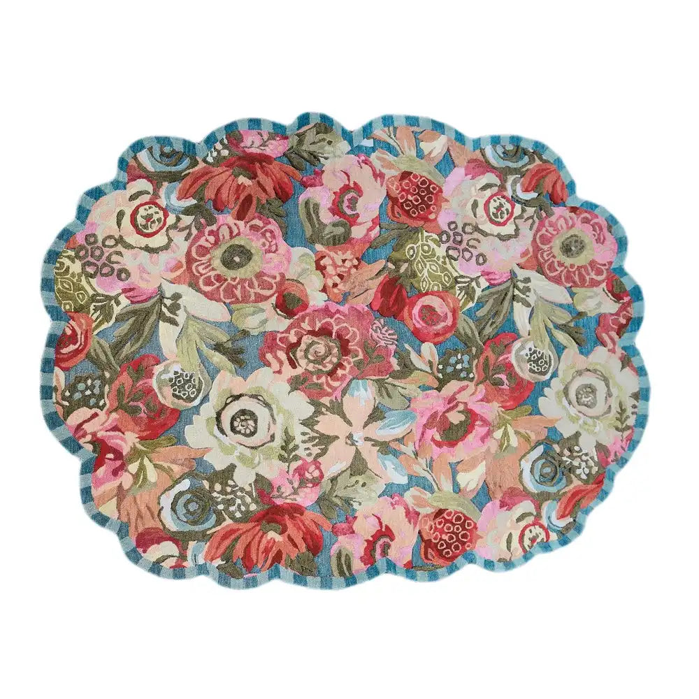 Sea Garden Floral 8' x 10' Rug Main image
