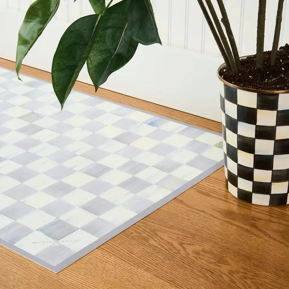 Cherry Check 2' x 6' Floor Mat