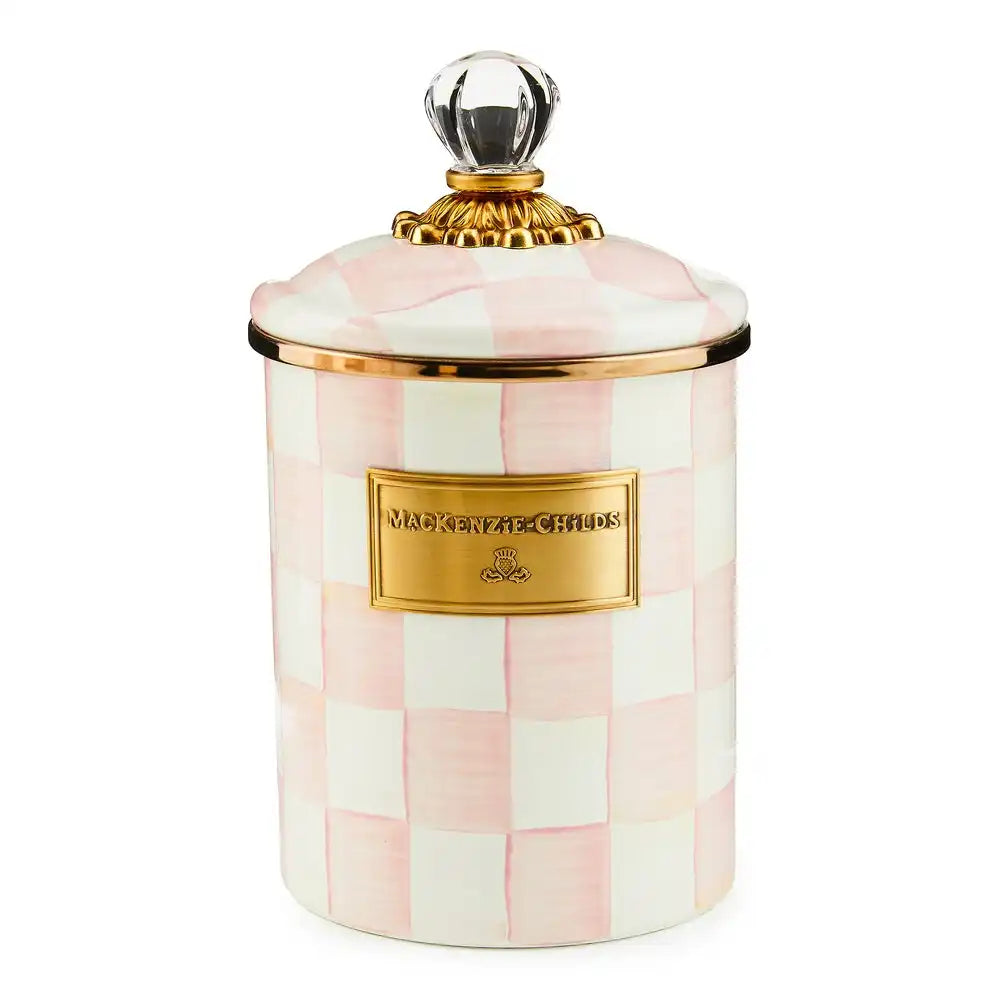 Rosy Check Canisters, Set of 3