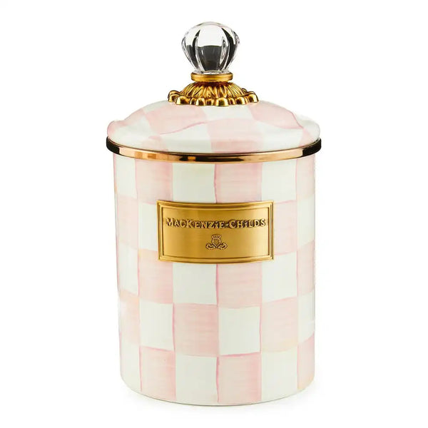 Rosy Check Canisters, Set of 3