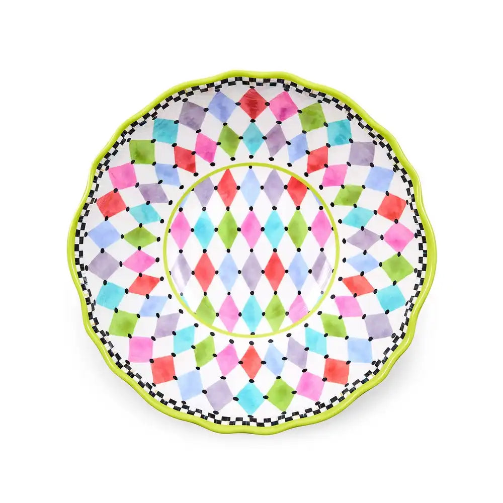 Palm Springs Melamine Oval Platter
