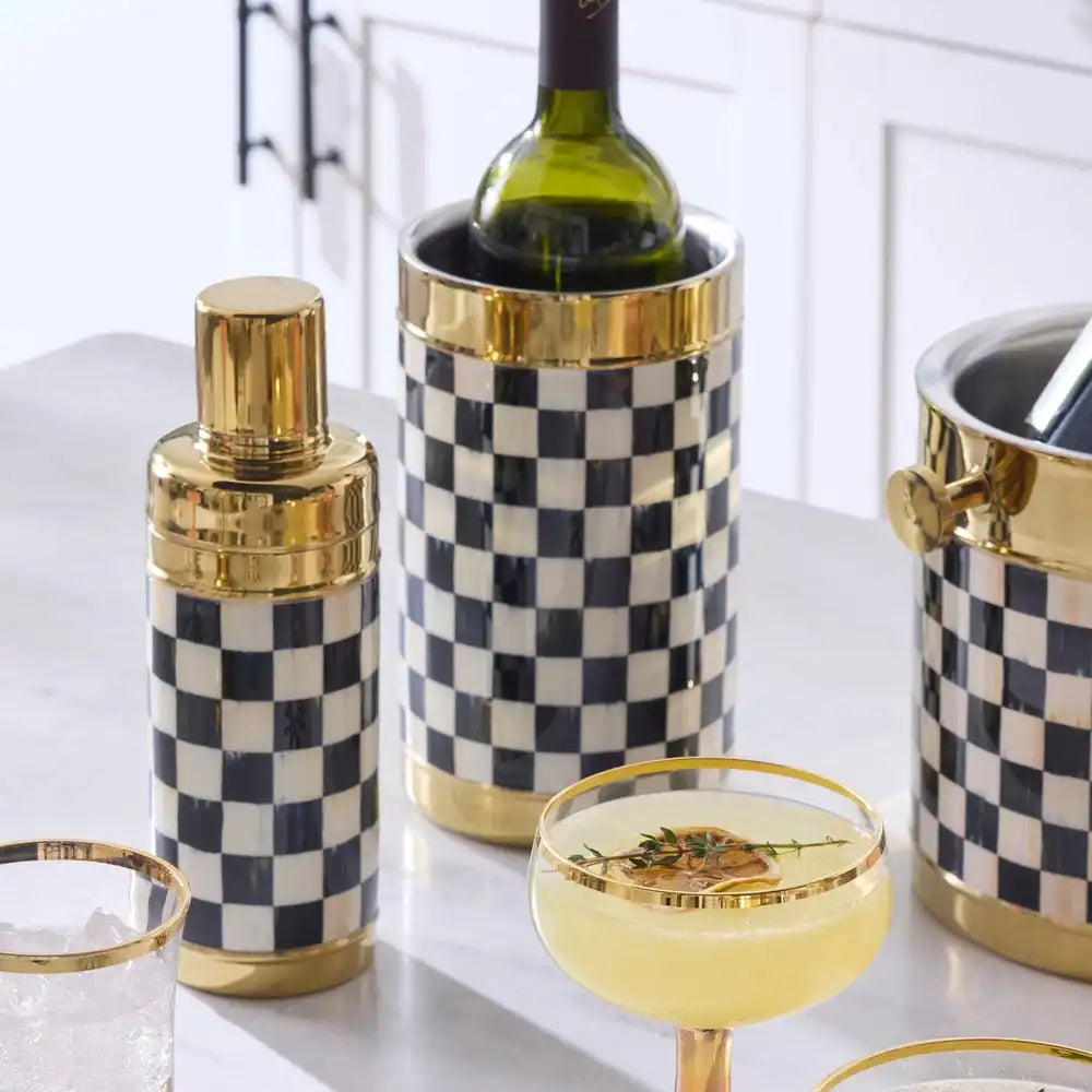 Rosy Check 3260 Gold Wine Cooler