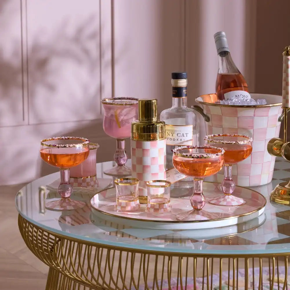 Rosy Check 3260 Gold Wine Cooler