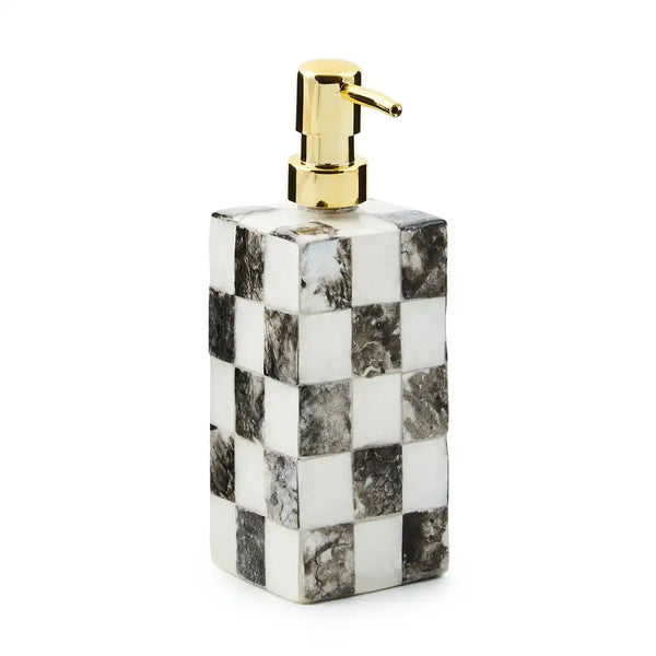 Courtly Check Capiz Vanity Tray