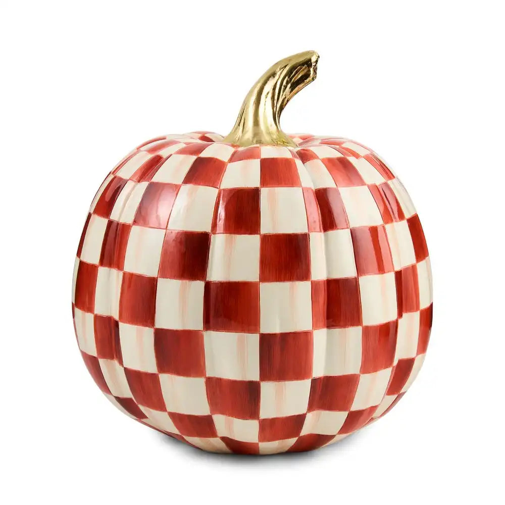 Paprika Check Medium Pumpkin Main image