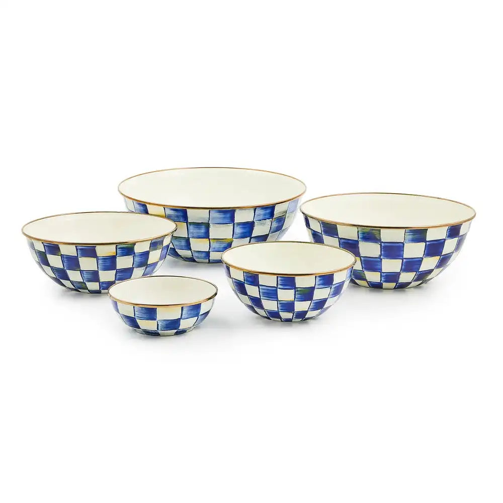 Royal Check Small Everyday Bowl