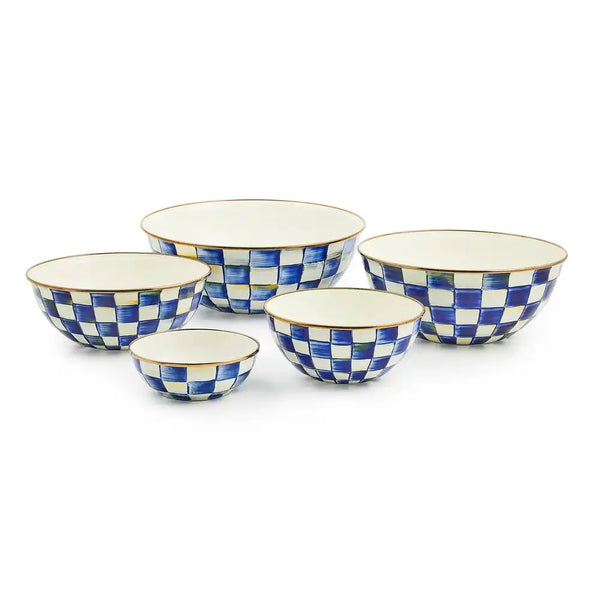 Royal Check Small Everyday Bowl