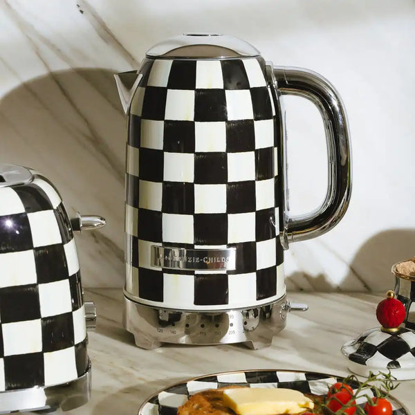 Emerald Check Electric Kettle