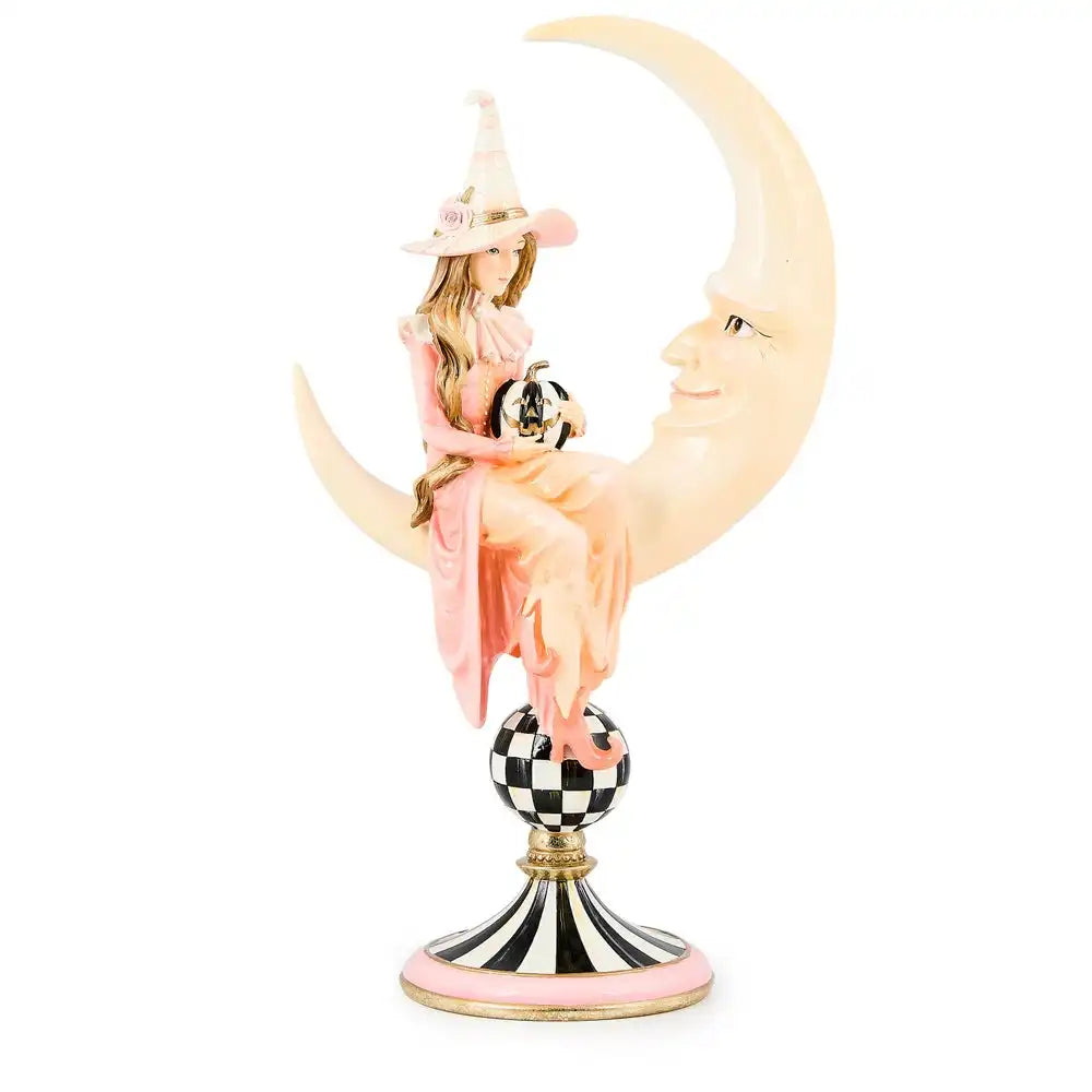 Hocus Pocus Witch on Moon Figurine Main image