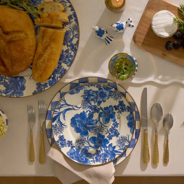 Royal English Garden Enamel Charger/Plate