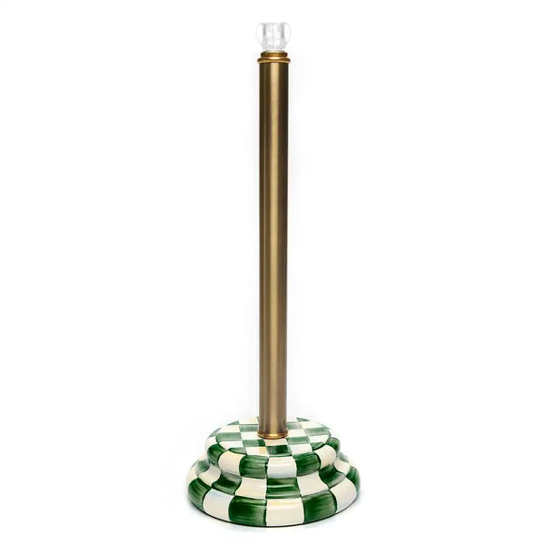 Emerald Check Standard Tissue Box Cover