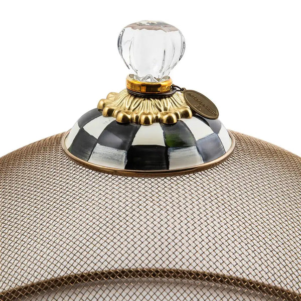Rosy Check Large Mesh Dome