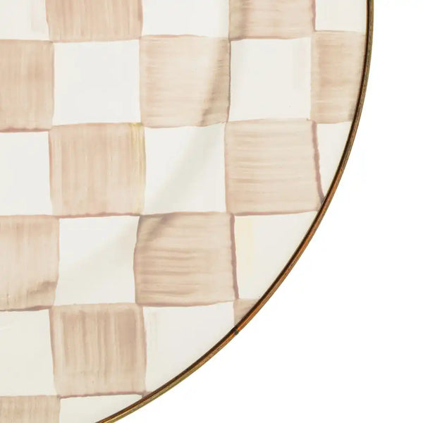 Royal Check Serving Platter