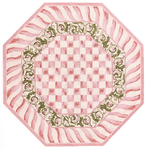 Rosy Check 3' x 5' Rug