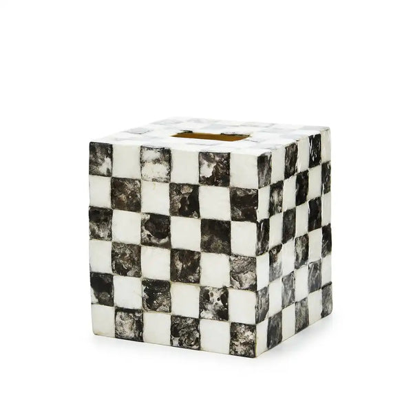 Courtly Check Capiz Vanity Tray