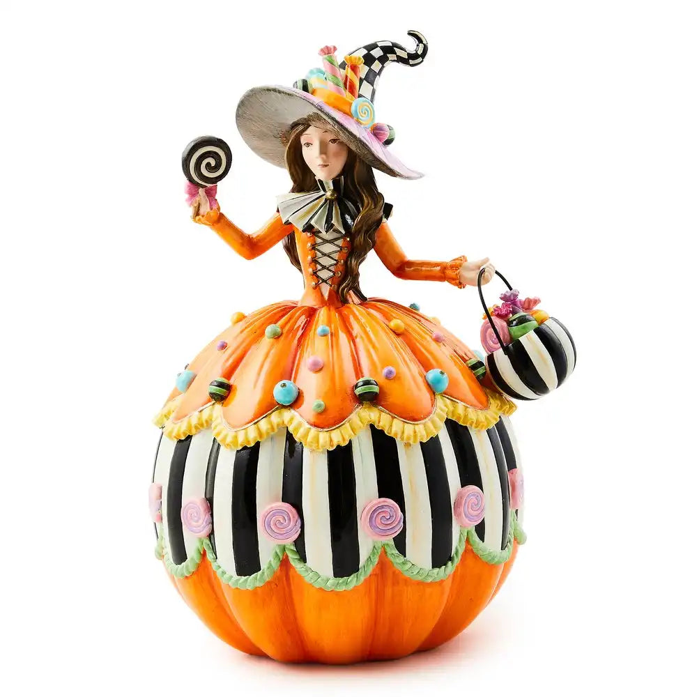 Trick or Treat Illuminated Witch Figurine Main image