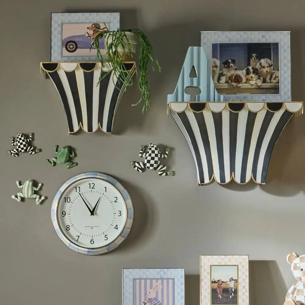 Courtly Frog Wall Decor Trio
